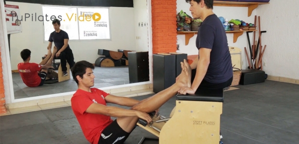 La Silla Wunda para un atleta de salto triple